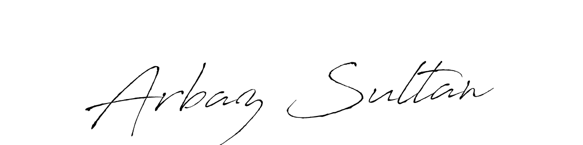 Use a signature maker to create a handwritten signature online. With this signature software, you can design (Antro_Vectra) your own signature for name Arbaz Sultan. Arbaz Sultan signature style 6 images and pictures png