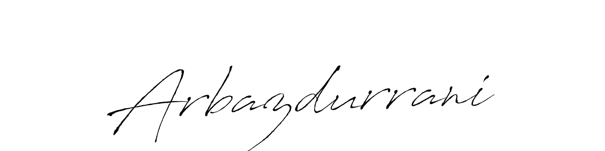 Make a beautiful signature design for name Arbazdurrani. Use this online signature maker to create a handwritten signature for free. Arbazdurrani signature style 6 images and pictures png