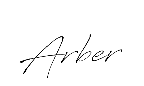 Make a beautiful signature design for name Arber. With this signature (Antro_Vectra) style, you can create a handwritten signature for free. Arber signature style 6 images and pictures png