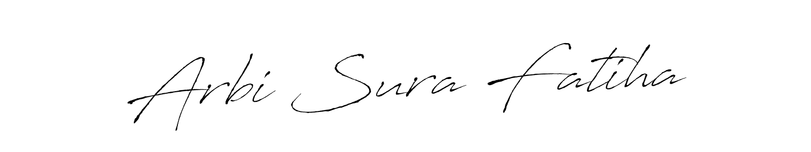 The best way (Antro_Vectra) to make a short signature is to pick only two or three words in your name. The name Arbi Sura Fatiha include a total of six letters. For converting this name. Arbi Sura Fatiha signature style 6 images and pictures png