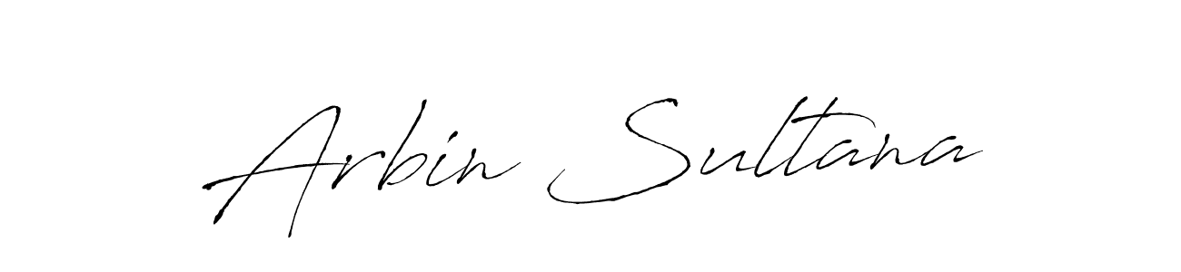 You should practise on your own different ways (Antro_Vectra) to write your name (Arbin Sultana) in signature. don't let someone else do it for you. Arbin Sultana signature style 6 images and pictures png