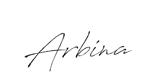 You should practise on your own different ways (Antro_Vectra) to write your name (Arbina) in signature. don't let someone else do it for you. Arbina signature style 6 images and pictures png