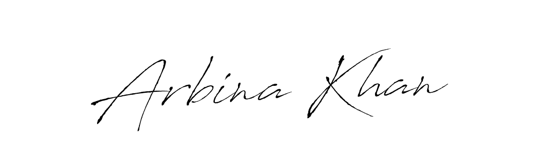 The best way (Antro_Vectra) to make a short signature is to pick only two or three words in your name. The name Arbina Khan include a total of six letters. For converting this name. Arbina Khan signature style 6 images and pictures png