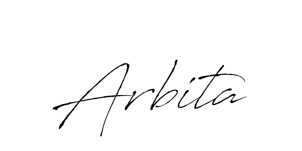 The best way (Antro_Vectra) to make a short signature is to pick only two or three words in your name. The name Arbita include a total of six letters. For converting this name. Arbita signature style 6 images and pictures png