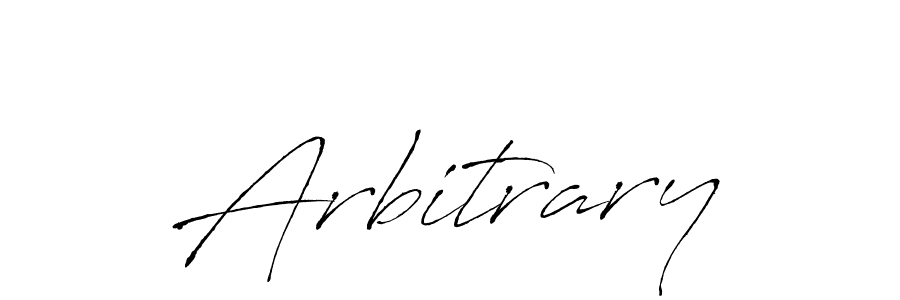 Create a beautiful signature design for name Arbitrary. With this signature (Antro_Vectra) fonts, you can make a handwritten signature for free. Arbitrary signature style 6 images and pictures png