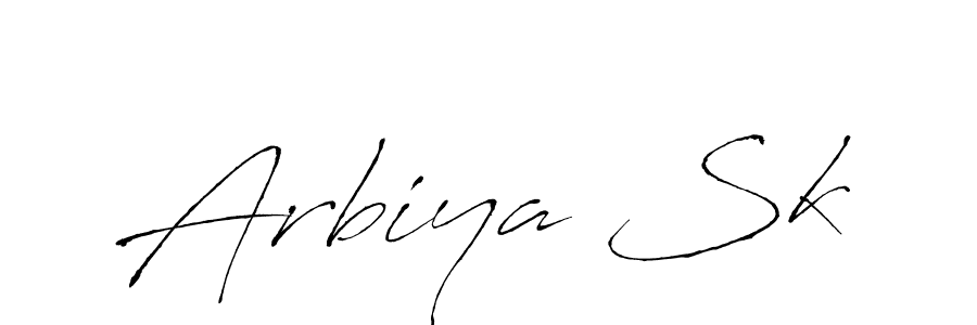 You can use this online signature creator to create a handwritten signature for the name Arbiya Sk. This is the best online autograph maker. Arbiya Sk signature style 6 images and pictures png