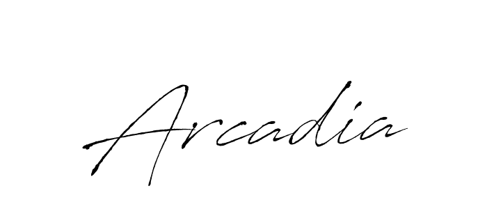 Also we have Arcadia name is the best signature style. Create professional handwritten signature collection using Antro_Vectra autograph style. Arcadia signature style 6 images and pictures png