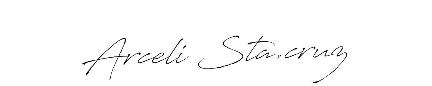 Once you've used our free online signature maker to create your best signature Antro_Vectra style, it's time to enjoy all of the benefits that Arceli Sta.cruz name signing documents. Arceli Sta.cruz signature style 6 images and pictures png