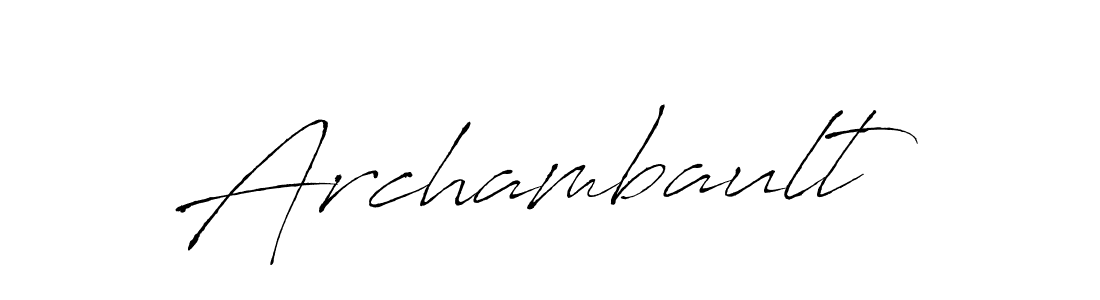 Here are the top 10 professional signature styles for the name Archambault. These are the best autograph styles you can use for your name. Archambault signature style 6 images and pictures png