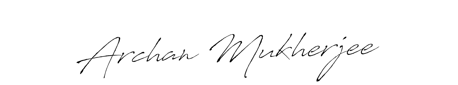 Also we have Archan Mukherjee name is the best signature style. Create professional handwritten signature collection using Antro_Vectra autograph style. Archan Mukherjee signature style 6 images and pictures png