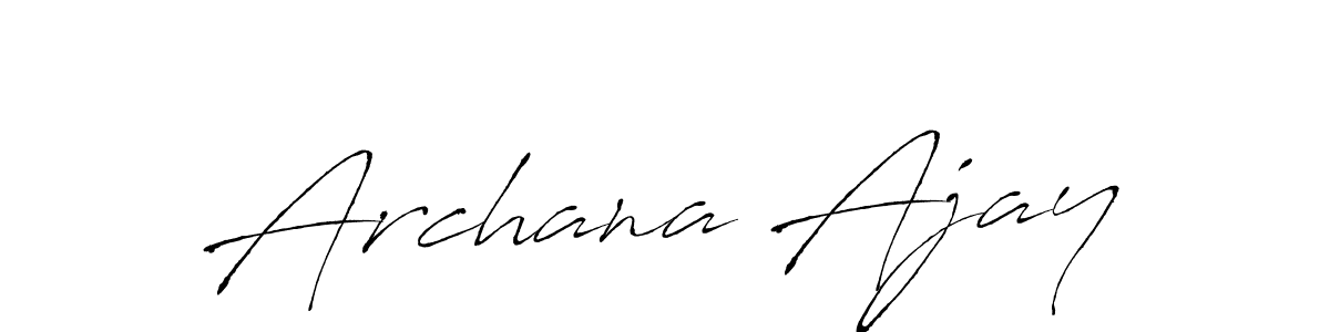 Antro_Vectra is a professional signature style that is perfect for those who want to add a touch of class to their signature. It is also a great choice for those who want to make their signature more unique. Get Archana Ajay name to fancy signature for free. Archana Ajay signature style 6 images and pictures png