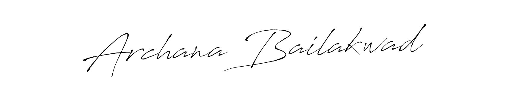 Antro_Vectra is a professional signature style that is perfect for those who want to add a touch of class to their signature. It is also a great choice for those who want to make their signature more unique. Get Archana Bailakwad name to fancy signature for free. Archana Bailakwad signature style 6 images and pictures png