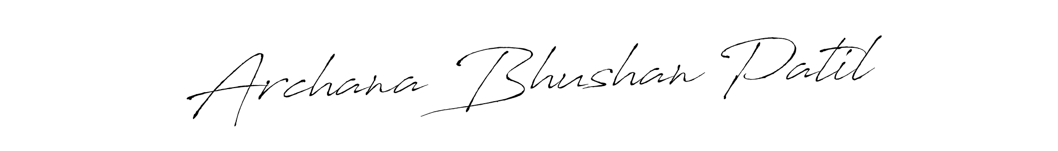 Use a signature maker to create a handwritten signature online. With this signature software, you can design (Antro_Vectra) your own signature for name Archana Bhushan Patil. Archana Bhushan Patil signature style 6 images and pictures png
