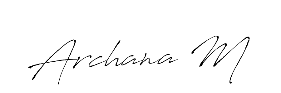 You should practise on your own different ways (Antro_Vectra) to write your name (Archana M) in signature. don't let someone else do it for you. Archana M signature style 6 images and pictures png