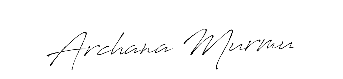 Design your own signature with our free online signature maker. With this signature software, you can create a handwritten (Antro_Vectra) signature for name Archana Murmu. Archana Murmu signature style 6 images and pictures png
