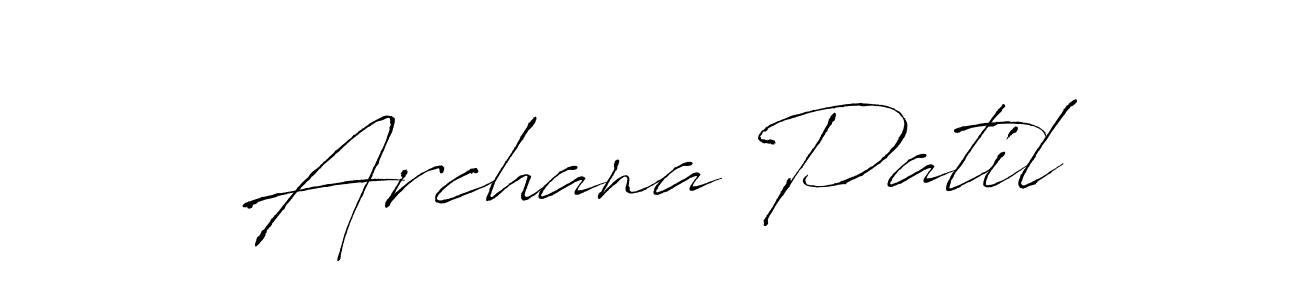 The best way (Antro_Vectra) to make a short signature is to pick only two or three words in your name. The name Archana Patil include a total of six letters. For converting this name. Archana Patil signature style 6 images and pictures png
