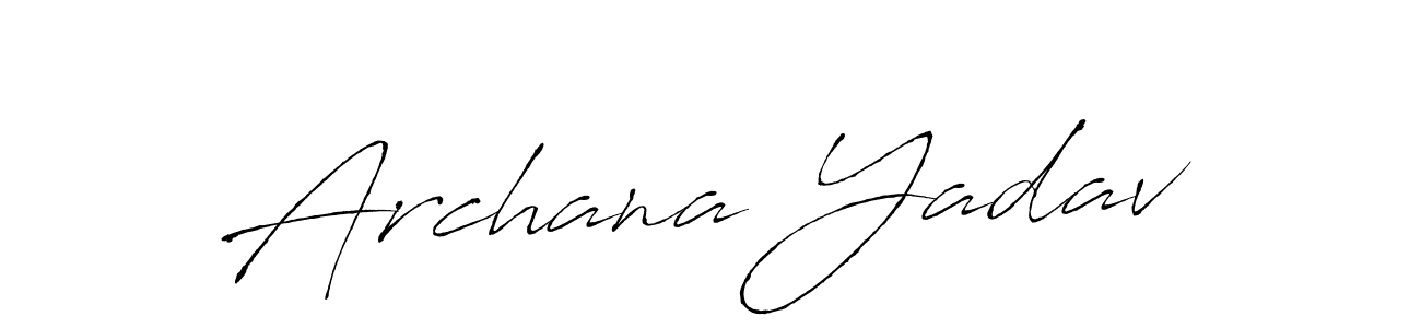 You can use this online signature creator to create a handwritten signature for the name Archana Yadav. This is the best online autograph maker. Archana Yadav signature style 6 images and pictures png