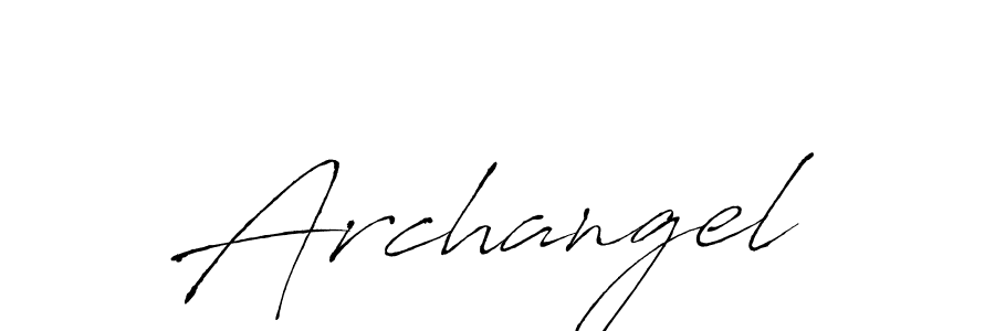 Use a signature maker to create a handwritten signature online. With this signature software, you can design (Antro_Vectra) your own signature for name Archangel. Archangel signature style 6 images and pictures png