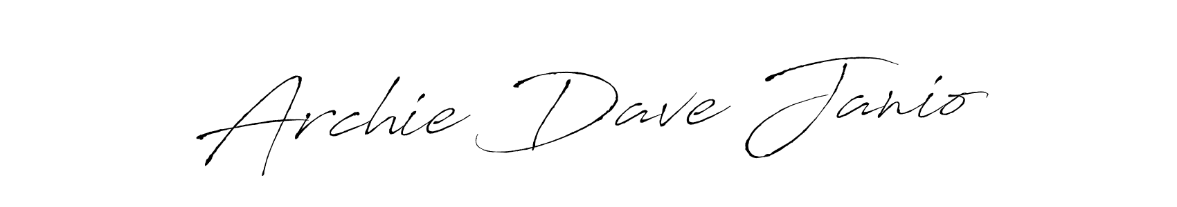 It looks lik you need a new signature style for name Archie Dave Janio. Design unique handwritten (Antro_Vectra) signature with our free signature maker in just a few clicks. Archie Dave Janio signature style 6 images and pictures png