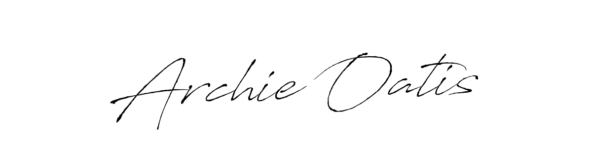 Make a beautiful signature design for name Archie Oatis. Use this online signature maker to create a handwritten signature for free. Archie Oatis signature style 6 images and pictures png
