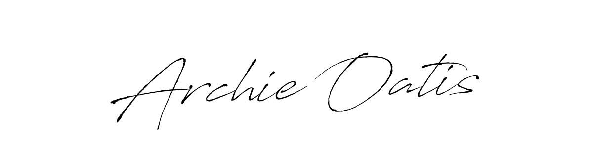 Use a signature maker to create a handwritten signature online. With this signature software, you can design (Antro_Vectra) your own signature for name Archie Oatis. Archie Oatis signature style 6 images and pictures png