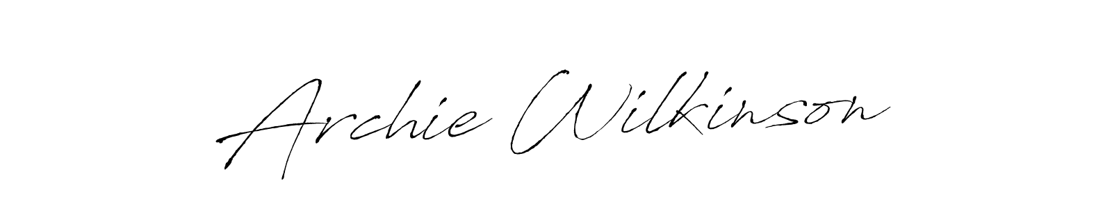 It looks lik you need a new signature style for name Archie Wilkinson. Design unique handwritten (Antro_Vectra) signature with our free signature maker in just a few clicks. Archie Wilkinson signature style 6 images and pictures png