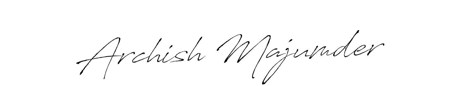 Also You can easily find your signature by using the search form. We will create Archish Majumder name handwritten signature images for you free of cost using Antro_Vectra sign style. Archish Majumder signature style 6 images and pictures png