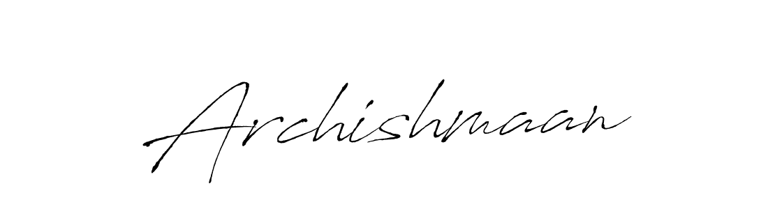 Archishmaan stylish signature style. Best Handwritten Sign (Antro_Vectra) for my name. Handwritten Signature Collection Ideas for my name Archishmaan. Archishmaan signature style 6 images and pictures png