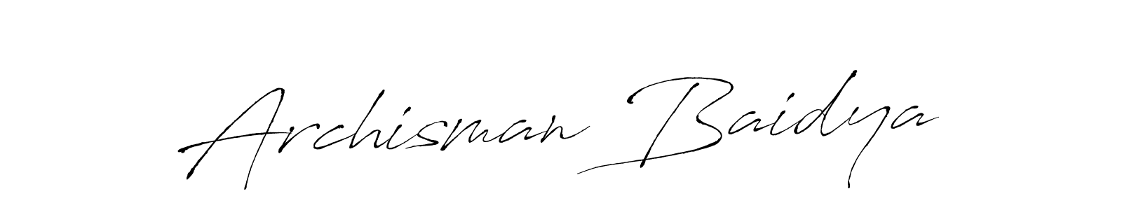 Make a beautiful signature design for name Archisman Baidya. Use this online signature maker to create a handwritten signature for free. Archisman Baidya signature style 6 images and pictures png