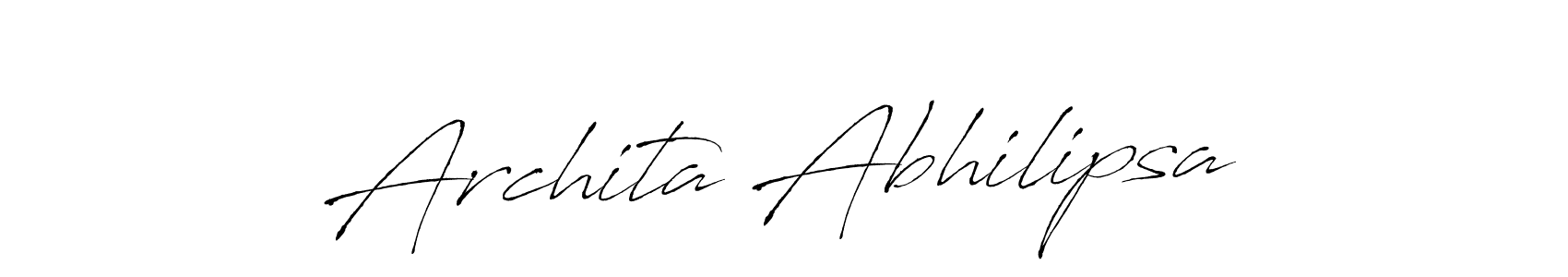 You can use this online signature creator to create a handwritten signature for the name Archita Abhilipsa. This is the best online autograph maker. Archita Abhilipsa signature style 6 images and pictures png