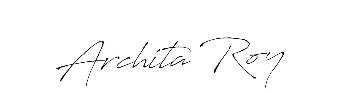 You can use this online signature creator to create a handwritten signature for the name Archita Roy. This is the best online autograph maker. Archita Roy signature style 6 images and pictures png