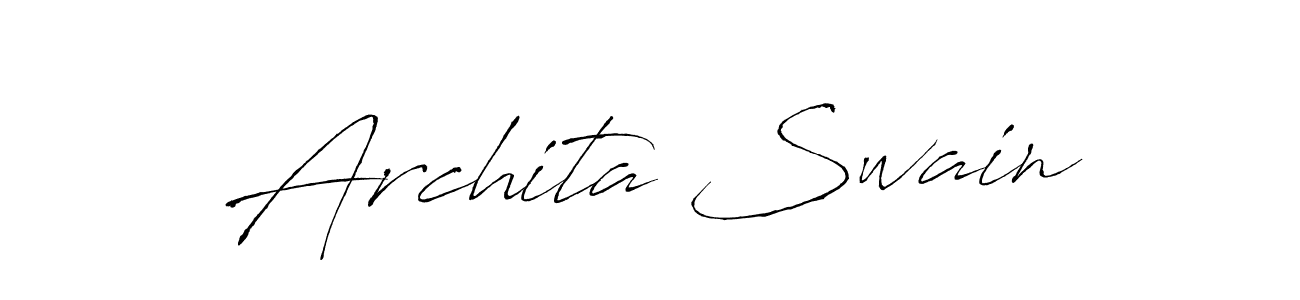 Use a signature maker to create a handwritten signature online. With this signature software, you can design (Antro_Vectra) your own signature for name Archita Swain. Archita Swain signature style 6 images and pictures png