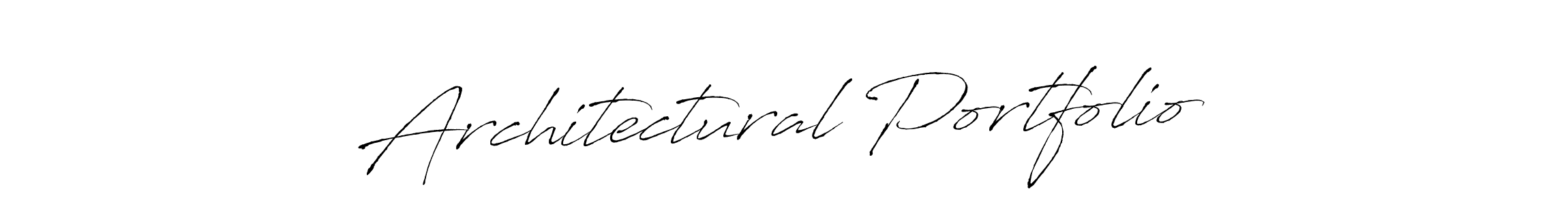 Use a signature maker to create a handwritten signature online. With this signature software, you can design (Antro_Vectra) your own signature for name Architectural Portfolio. Architectural Portfolio signature style 6 images and pictures png