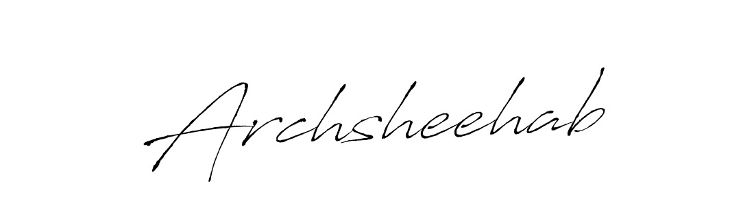 How to make Archsheehab signature? Antro_Vectra is a professional autograph style. Create handwritten signature for Archsheehab name. Archsheehab signature style 6 images and pictures png