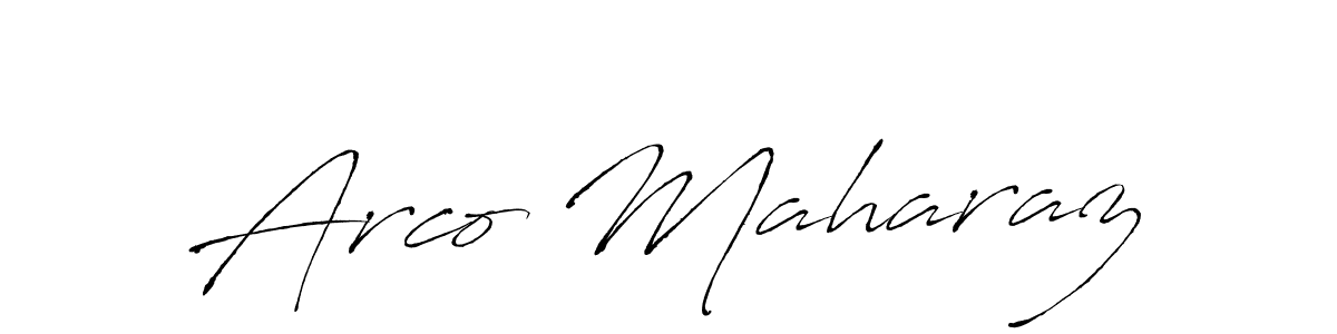 Use a signature maker to create a handwritten signature online. With this signature software, you can design (Antro_Vectra) your own signature for name Arco Maharaz. Arco Maharaz signature style 6 images and pictures png
