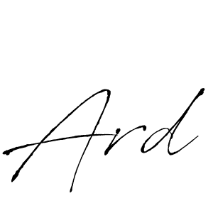 The best way (Antro_Vectra) to make a short signature is to pick only two or three words in your name. The name Ard include a total of six letters. For converting this name. Ard signature style 6 images and pictures png