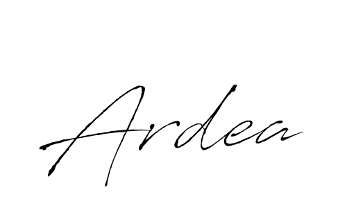 Ardea stylish signature style. Best Handwritten Sign (Antro_Vectra) for my name. Handwritten Signature Collection Ideas for my name Ardea. Ardea signature style 6 images and pictures png