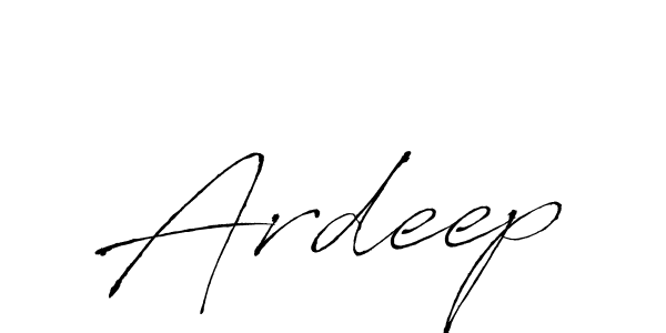 Create a beautiful signature design for name Ardeep. With this signature (Antro_Vectra) fonts, you can make a handwritten signature for free. Ardeep signature style 6 images and pictures png