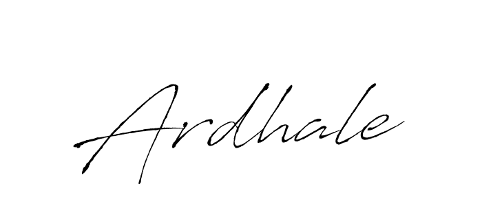 How to make Ardhale signature? Antro_Vectra is a professional autograph style. Create handwritten signature for Ardhale name. Ardhale signature style 6 images and pictures png