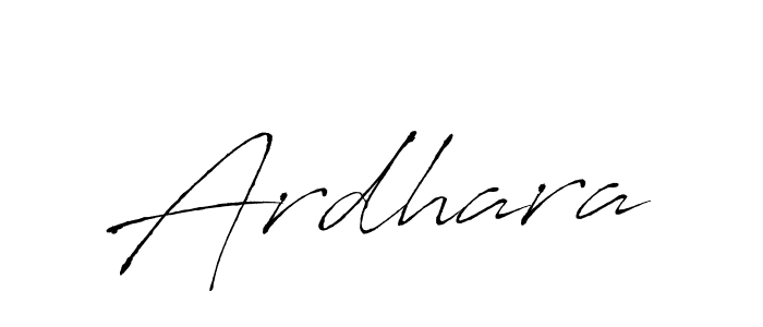 Use a signature maker to create a handwritten signature online. With this signature software, you can design (Antro_Vectra) your own signature for name Ardhara. Ardhara signature style 6 images and pictures png