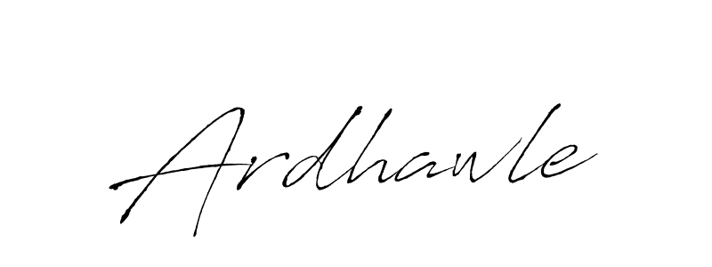 Make a beautiful signature design for name Ardhawle. With this signature (Antro_Vectra) style, you can create a handwritten signature for free. Ardhawle signature style 6 images and pictures png