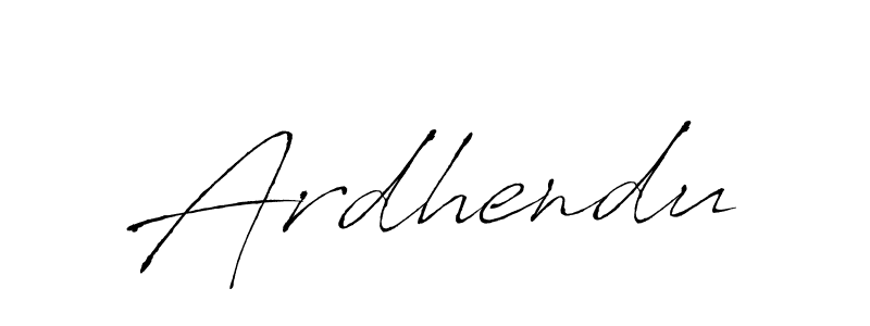 Ardhendu stylish signature style. Best Handwritten Sign (Antro_Vectra) for my name. Handwritten Signature Collection Ideas for my name Ardhendu. Ardhendu signature style 6 images and pictures png