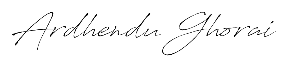 You should practise on your own different ways (Antro_Vectra) to write your name (Ardhendu Ghorai) in signature. Don't let someone else do it for you. Ardhendu Ghorai signature style 6 images and pictures png