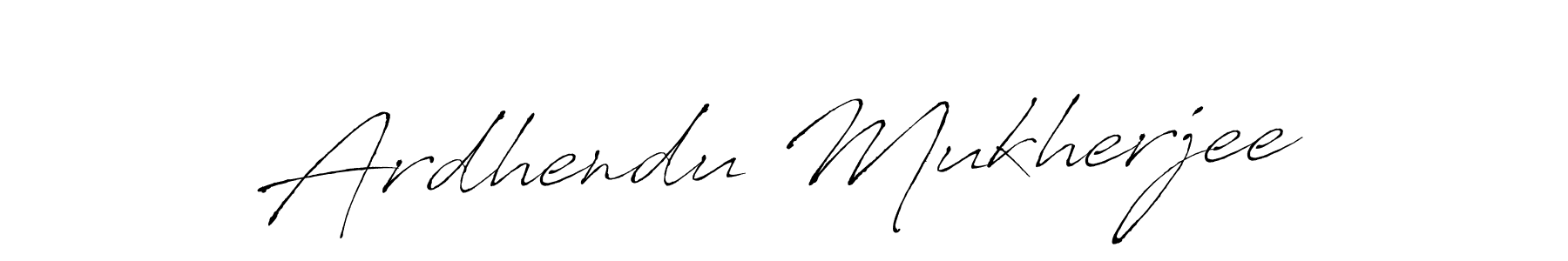 Make a beautiful signature design for name Ardhendu Mukherjee. With this signature (Antro_Vectra) style, you can create a handwritten signature for free. Ardhendu Mukherjee signature style 6 images and pictures png