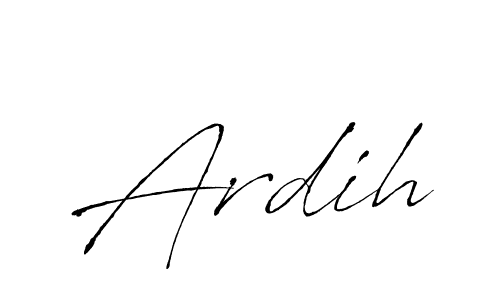 You should practise on your own different ways (Antro_Vectra) to write your name (Ardih) in signature. don't let someone else do it for you. Ardih signature style 6 images and pictures png