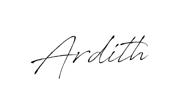 You should practise on your own different ways (Antro_Vectra) to write your name (Ardith) in signature. don't let someone else do it for you. Ardith signature style 6 images and pictures png