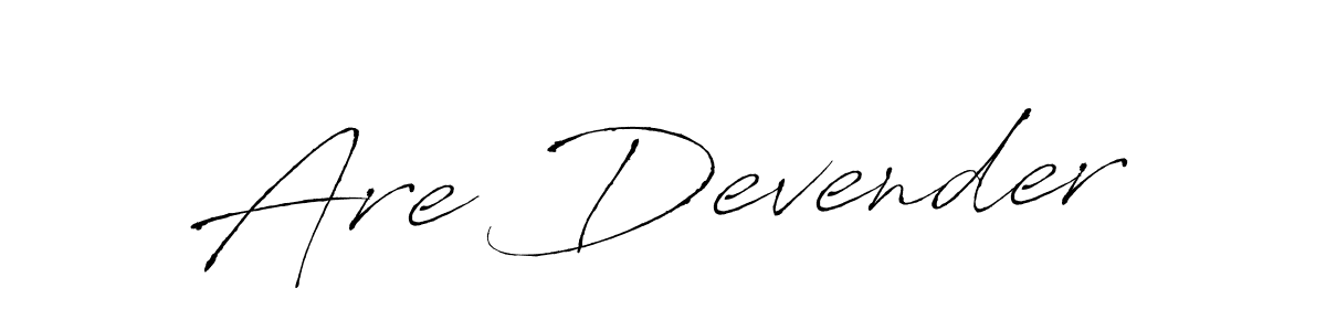 Also we have Are Devender name is the best signature style. Create professional handwritten signature collection using Antro_Vectra autograph style. Are Devender signature style 6 images and pictures png