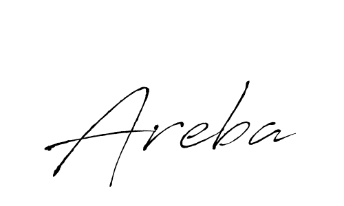 Use a signature maker to create a handwritten signature online. With this signature software, you can design (Antro_Vectra) your own signature for name Areba. Areba signature style 6 images and pictures png