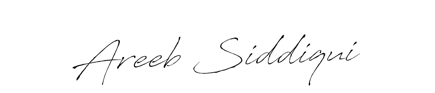 Antro_Vectra is a professional signature style that is perfect for those who want to add a touch of class to their signature. It is also a great choice for those who want to make their signature more unique. Get Areeb Siddiqui name to fancy signature for free. Areeb Siddiqui signature style 6 images and pictures png