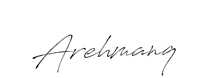 Arehmanq stylish signature style. Best Handwritten Sign (Antro_Vectra) for my name. Handwritten Signature Collection Ideas for my name Arehmanq. Arehmanq signature style 6 images and pictures png